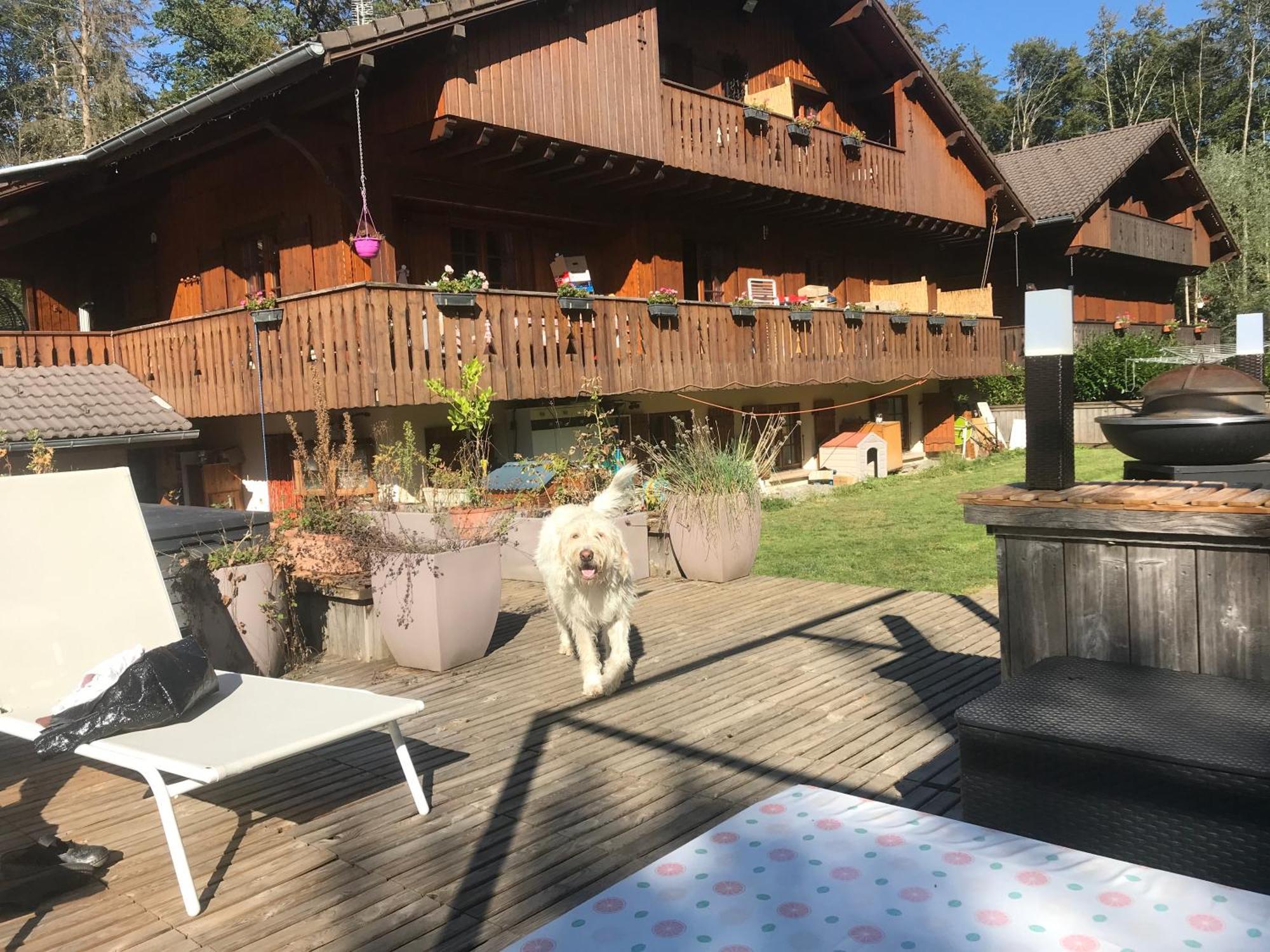 Chalet Esprit Morillon Exterior foto